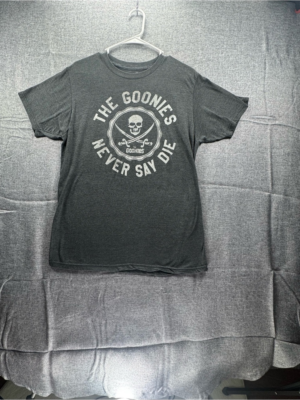 The Goonies Never Say Die Graphic Tee - Charcoal